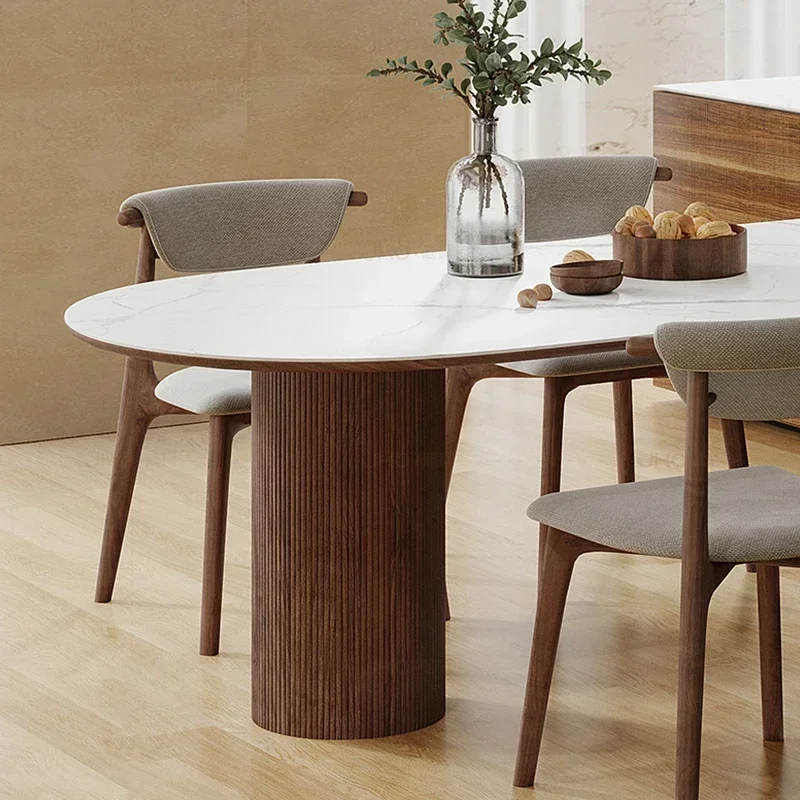 Solid Wood North American White Oak Middle Island Table Black Walnut Wood Bar Counter Stone Plate Dining Table Nordic Simple
Solid Wood North American White Oak Middle Island Table Black Walnut Wood Bar Counter Stone Plate Dining Table Nordic Simple