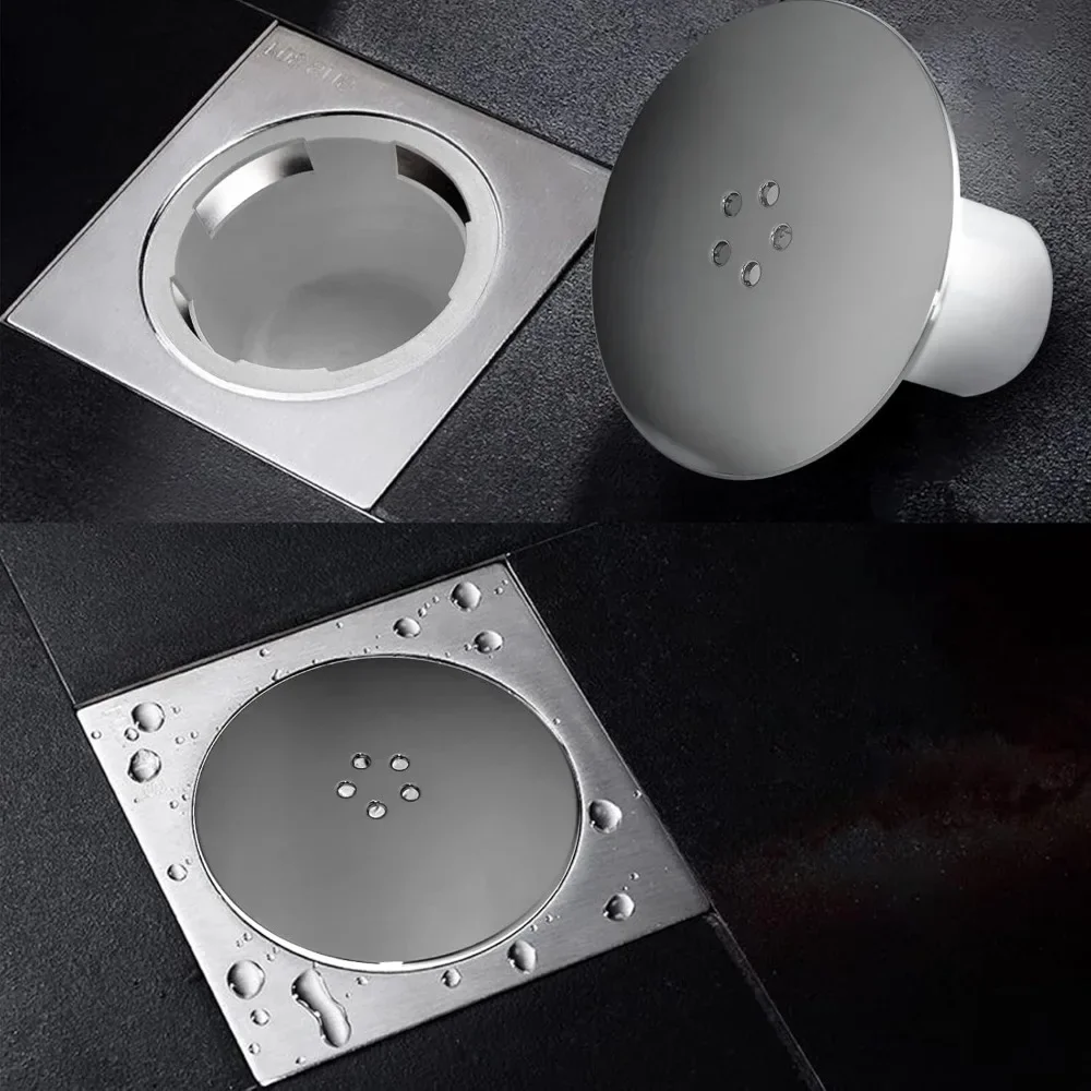 Replacement of Shower Drain Cover, Chrome Plated Shower Trap Cover, Shower Drain Cover, 90mm/115mm, Detachable
Replacement of Shower Drain Cover, Chrome Plated Shower Trap Cover, Shower Drain Cover, 90mm/115mm, Detachable