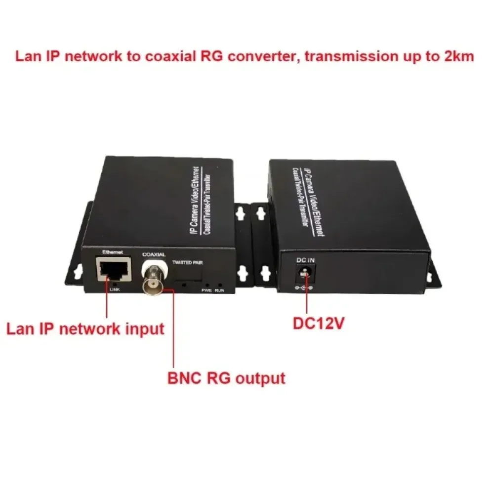 Уникальный преобразователь Ethernet Over Coax аналоговый в IP-камерный преобразователь LAN Over RG Коаксиальный кабель для подъема камеры видеонаблюдения IPTV TV Box
Уникальный преобразователь Ethernet Over Coax аналоговый в IP-камерный преобразователь LAN Over RG Коаксиальный кабель для подъема камеры видеонаблюдения IPTV TV Box