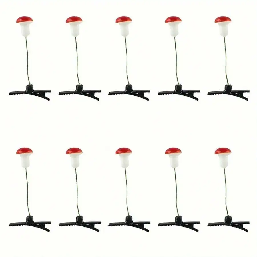 10pcs Red Mushroom 3D Hair Clips For Women Unisex Novelty Headwear Festival Party Accessory
10pcs Red Mushroom 3D Hair Clips For Women Unisex Novelty Headwear Festival Party Accessory