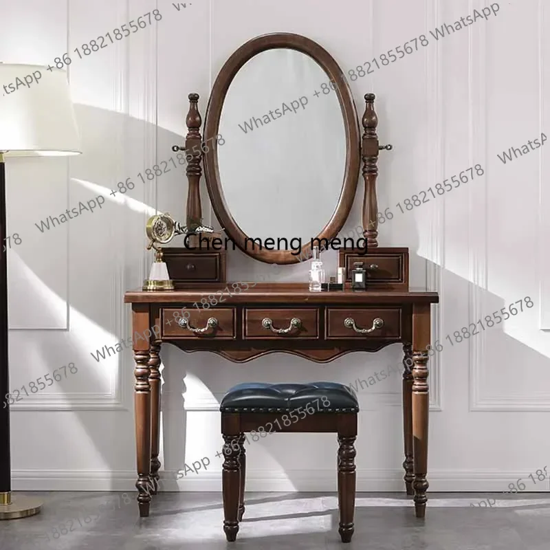 wood nordic brown dresser eithe bedroom girl Luxury Hotel Makeup Dressing Table Storage Mirror Schminktisch Bedroom Furniture
wood nordic brown dresser eithe bedroom girl Luxury Hotel Makeup Dressing Table Storage Mirror Schminktisch Bedroom Furniture