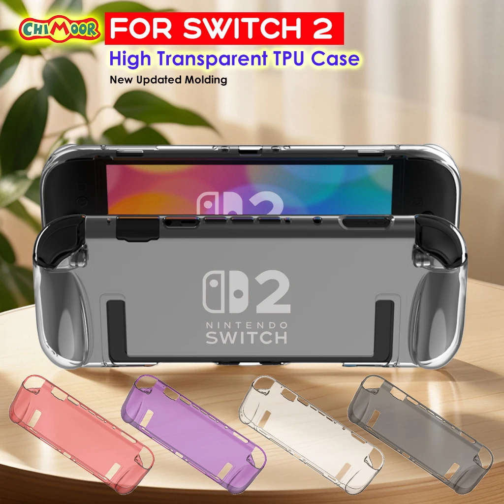 Soft TPU Grip Case for Switch 2 (2025) – Comfortable Ergonomic Design with Easy Snap-On Installation for NS2 and Joycons
Soft TPU Grip Case for Switch 2 (2025) – Comfortable Ergonomic Design with Easy Snap-On Installation for NS2 and Joycons