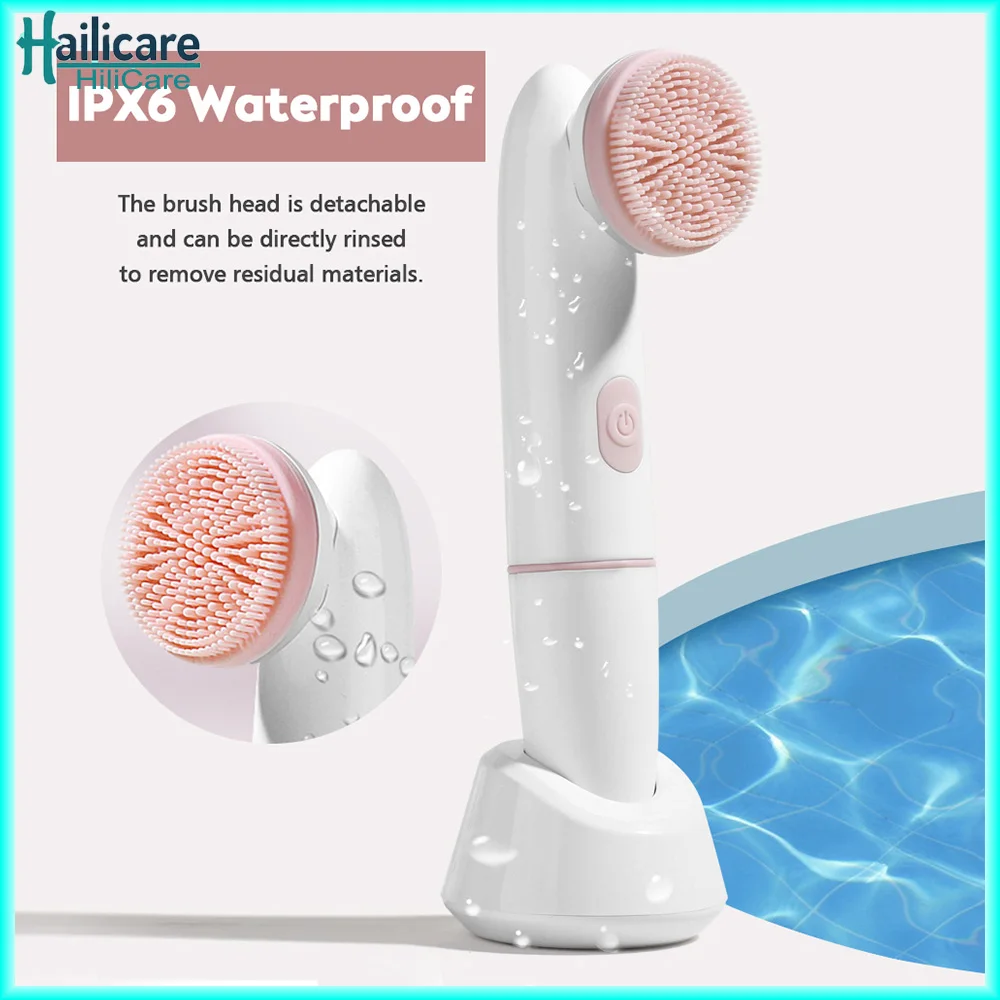 Electric Facial Cleanser Deep Cleaning Blackhead Removal Pore Cleaner Battery Powered Waterproof Vibrating Face Cleaning Brush
Electric Facial Cleanser Deep Cleaning Blackhead Removal Pore Cleaner Battery Powered Waterproof Vibrating Face Cleaning Brush