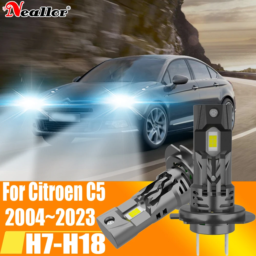 2 шт., Автомобильные светодиодные лампы H7 Canbus H18 6000K 12 В 55 Вт для Citroen C5 2004 ~ 2023
2 шт., Автомобильные светодиодные лампы H7 Canbus H18 6000K 12 В 55 Вт для Citroen C5 2004 ~ 2023