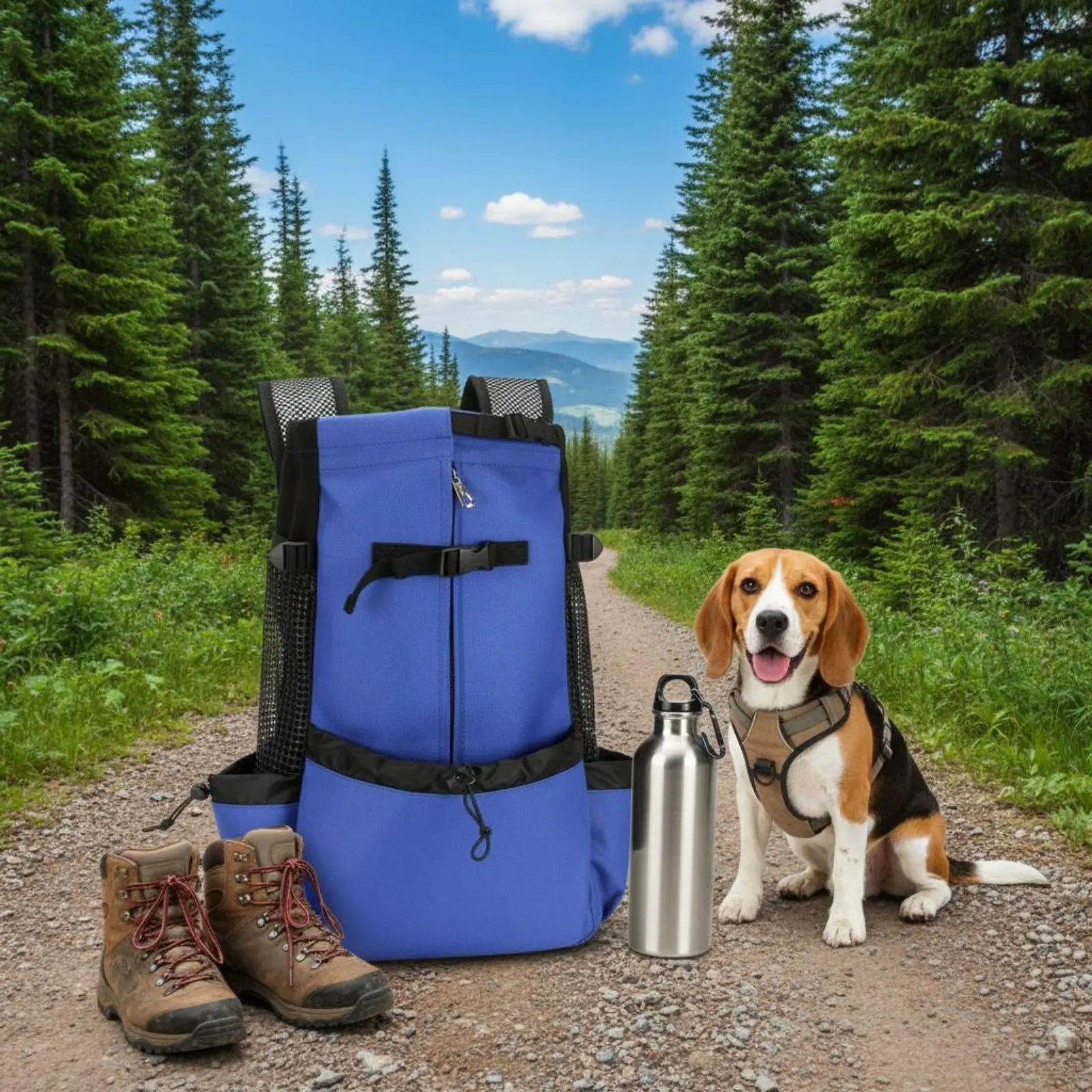 Dog Chest Carrier Portable Dog Travel Backpack Pet Backpack Carrier Ventilated Padded for Outdoor, Walking
Dog Chest Carrier Portable Dog Travel Backpack Pet Backpack Carrier Ventilated Padded for Outdoor, Walking