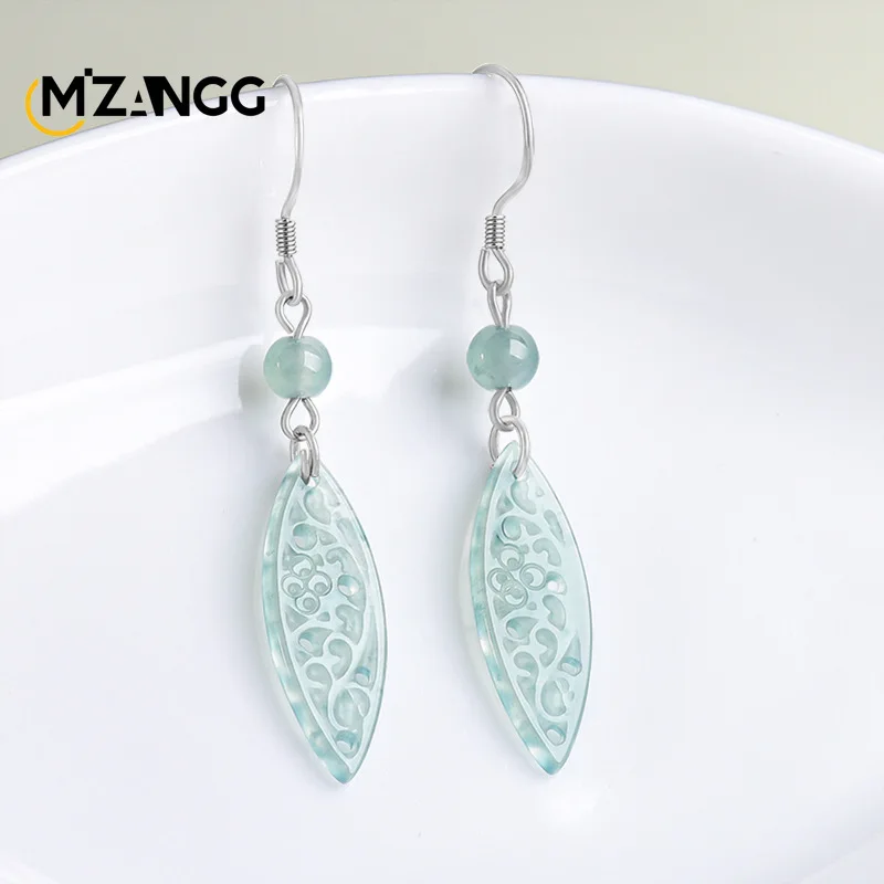 Natural Jadeite Imitation Ancient-style Hollow Ear Ring Exquisite Carving of Ice-grade Ancient Style Women's Ear Pendant
Natural Jadeite Imitation Ancient-style Hollow Ear Ring Exquisite Carving of Ice-grade Ancient Style Women's Ear Pendant