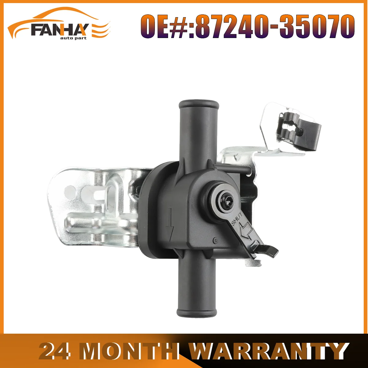 Heater Water Control Valve 87240-35070 8724035070 For Toyota 4Runner 2.4L 3.7L 1998 1999 2000 2001 2002
Heater Water Control Valve 87240-35070 8724035070 For Toyota 4Runner 2.4L 3.7L 1998 1999 2000 2001 2002