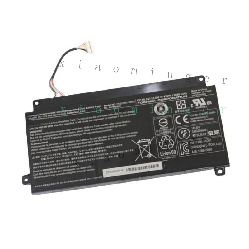 Аккумулятор PA5208U-1BRS 3860 мАч для Toshiba Chromebook 2 CB30 CB35-B 45W
Аккумулятор PA5208U-1BRS 3860 мАч для Toshiba Chromebook 2 CB30 CB35-B 45W