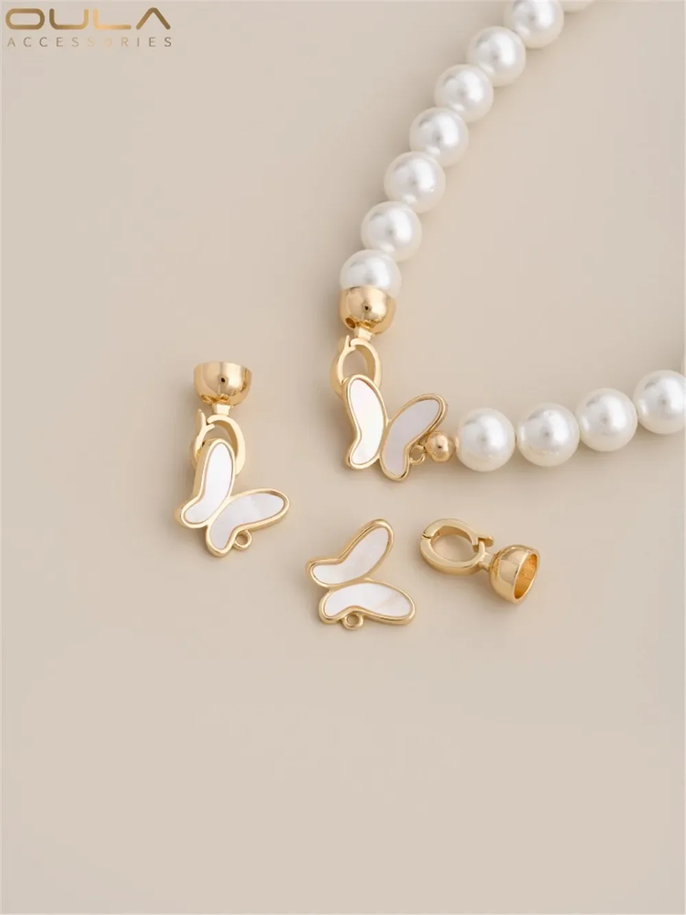 Set with Natural Mothershell Butterfly Pearl Buckle 14K Bag Gold Color Handmade Necklace Accessories Connect Finishing Buckle
Set with Natural Mothershell Butterfly Pearl Buckle 14K Bag Gold Color Handmade Necklace Accessories Connect Finishing Buckle