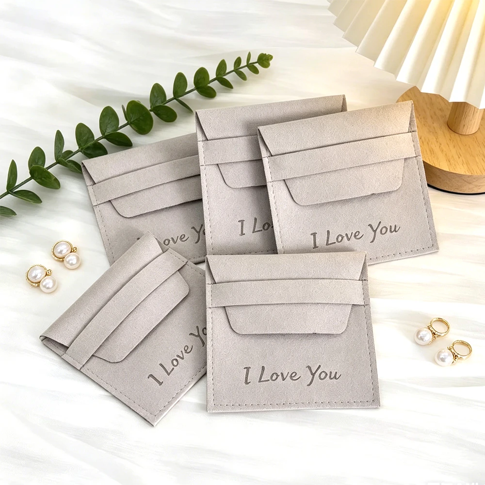 50Pcs Customized Logo Microfiber Velvet Bags Jewelry Packaging Bag Necklace Earrings Ring Oil Storage Pouch Wedding Favor Gift
50Pcs Customized Logo Microfiber Velvet Bags Jewelry Packaging Bag Necklace Earrings Ring Oil Storage Pouch Wedding Favor Gift