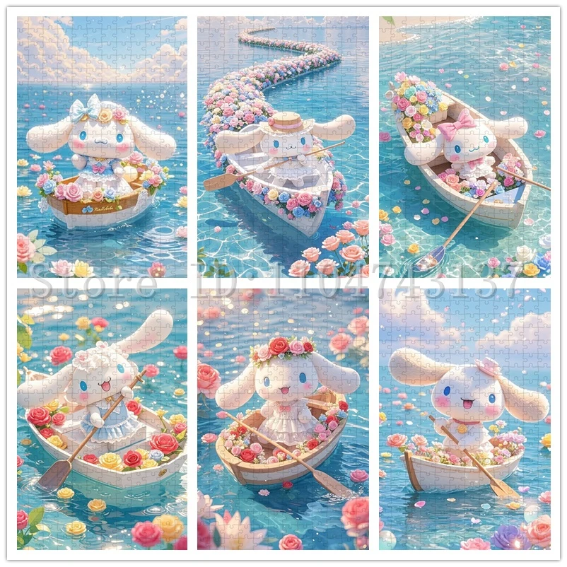 Sanrio Cinnamoroll Jigsaw Puzzles for Children Intelligence Education Toys 108/300/500/1000 Pcs Cartoon Puzzles Handmade Hobbies
Sanrio Cinnamoroll Jigsaw Puzzles for Children Intelligence Education Toys 108/300/500/1000 Pcs Cartoon Puzzles Handmade Hobbies