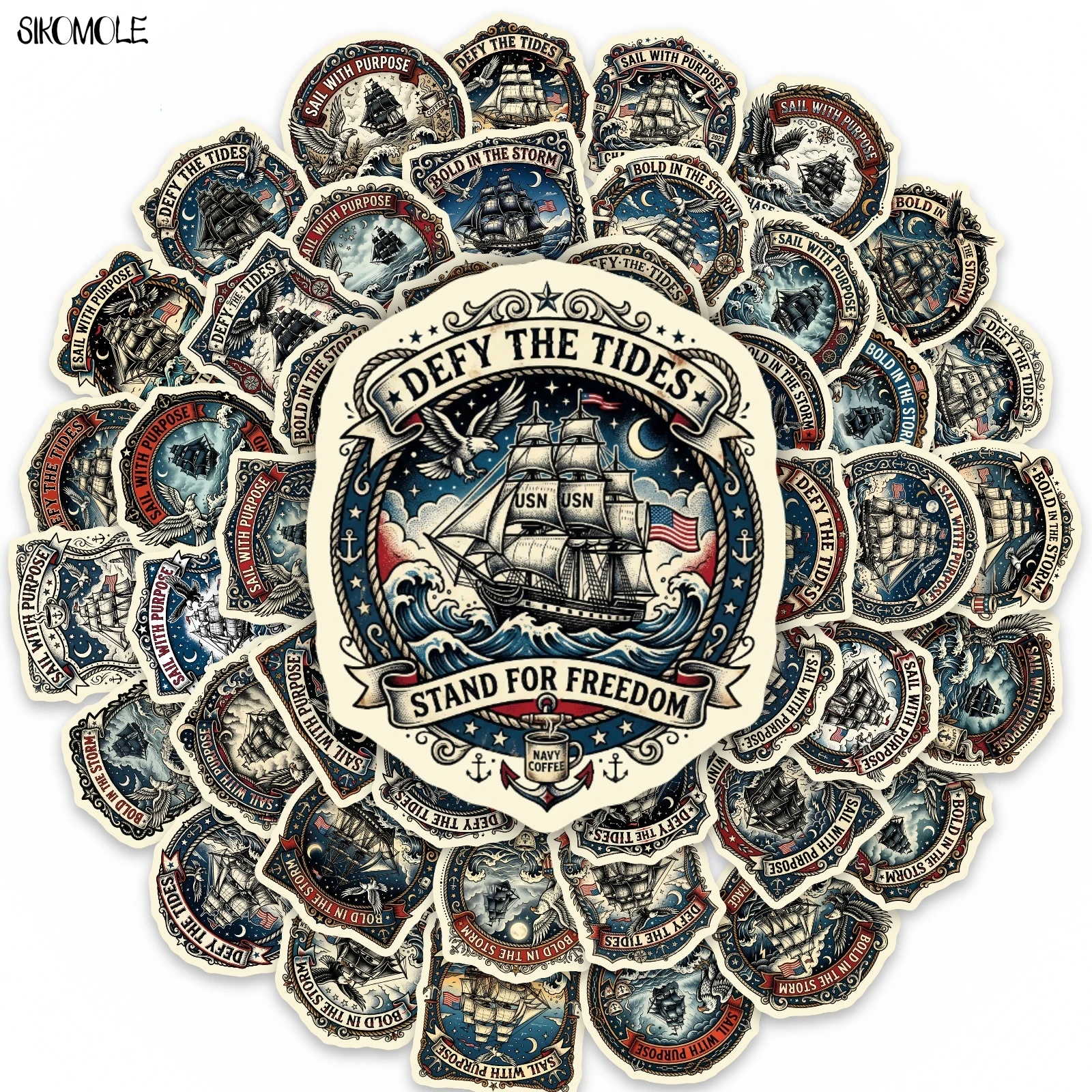 10/30/50PCS American Retro Nautical Boat Stickers Book DIY Skateboard Toys Guitar Luggage Suitcase Decoration Graffiti Sticker
10/30/50PCS American Retro Nautical Boat Stickers Book DIY Skateboard Toys Guitar Luggage Suitcase Decoration Graffiti Sticker