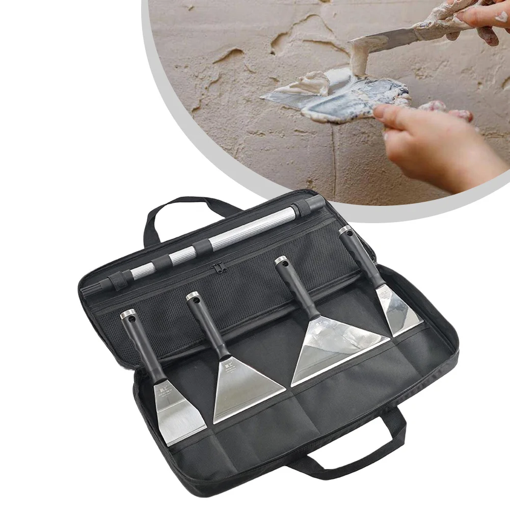 5pcs Cleaning Shovel Stainless Steel Scraper Retractable Rod Smoothing Trowel For Masonry Removing Stains Paint Stripping Tool
5pcs Cleaning Shovel Stainless Steel Scraper Retractable Rod Smoothing Trowel For Masonry Removing Stains Paint Stripping Tool
