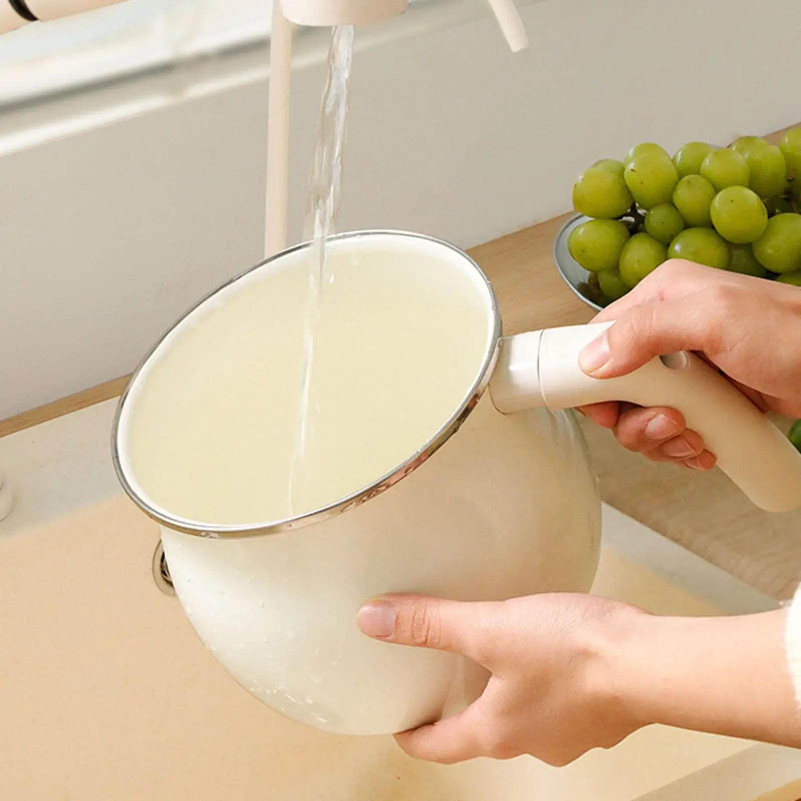 Saucepan Ergonomic Handle Portable Cookware for Dining Room Party Picnic
Saucepan Ergonomic Handle Portable Cookware for Dining Room Party Picnic