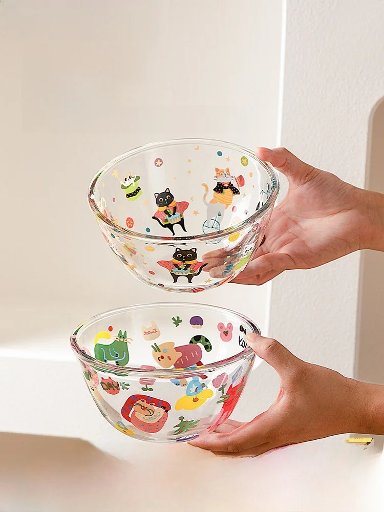 Modern Housewife Transparent Glass Bowl Dert Yogurt Fruit Salad Instant Noodles Breakfast Oats Bowl Heat Resistant Dinnerware
Modern Housewife Transparent Glass Bowl Dert Yogurt Fruit Salad Instant Noodles Breakfast Oats Bowl Heat Resistant Dinnerware