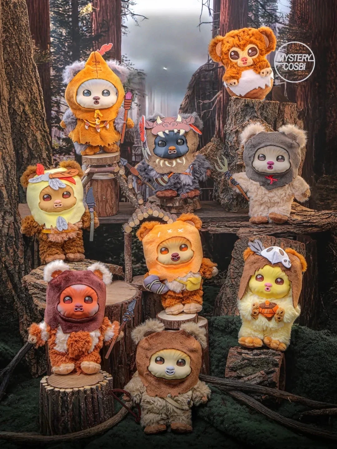 New Hot Toys Ewok Cosbi Star Blind Box Vol.2 Pendant Bag Charm Decorative Keychain Creative Festival Surprise Gift For Fans
New Hot Toys Ewok Cosbi Star Blind Box Vol.2 Pendant Bag Charm Decorative Keychain Creative Festival Surprise Gift For Fans