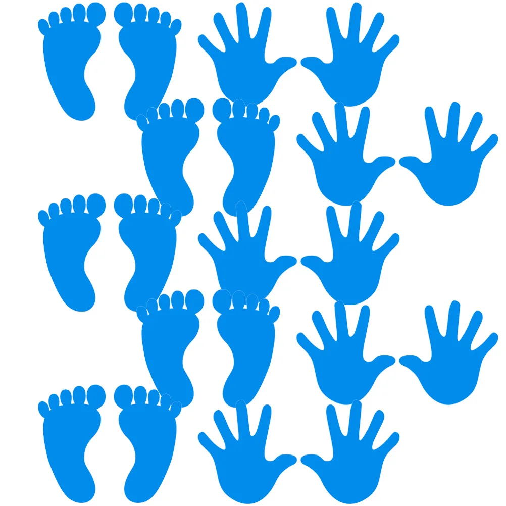 10 Pairs Handprints Footprint Decoration Wall Stickers Girl Self-adhesive Kids Decals Nursery Pvc
10 Pairs Handprints Footprint Decoration Wall Stickers Girl Self-adhesive Kids Decals Nursery Pvc