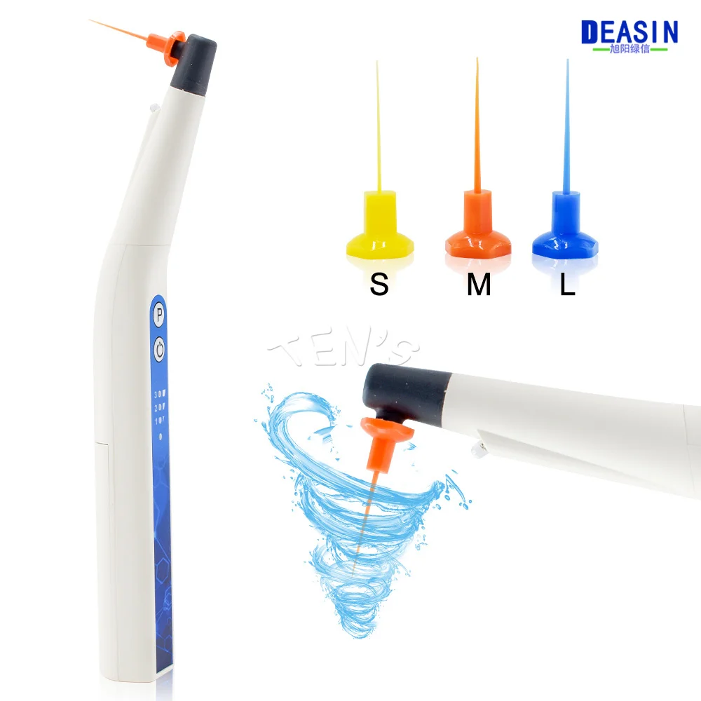 Dental Activador Sonic Irrigation Ultrasonic Endo Activator Kits with LED &60 Flexible Tips For Root Canal Clean Dentistry
Dental Activador Sonic Irrigation Ultrasonic Endo Activator Kits with LED &60 Flexible Tips For Root Canal Clean Dentistry