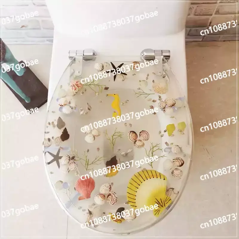 Resin toilet cover, universal for old-fashioned toilets, OUV stainless steel, transparent color shells
Resin toilet cover, universal for old-fashioned toilets, OUV stainless steel, transparent color shells