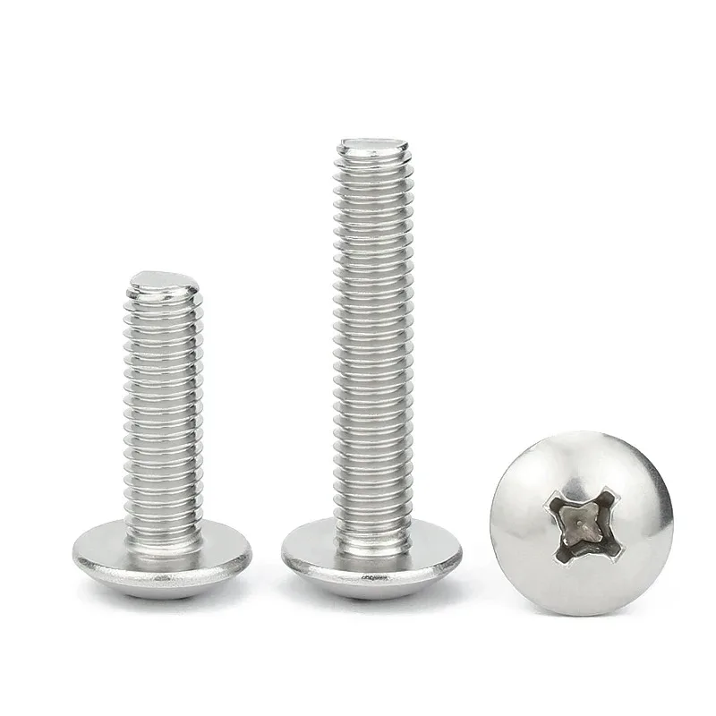 M3 M4 M5 M6 M8 316 Stainless Steel Phillips Truss Head Screws Mushroom Head Machine Thread Bolts A4 Stainless
M3 M4 M5 M6 M8 316 Stainless Steel Phillips Truss Head Screws Mushroom Head Machine Thread Bolts A4 Stainless