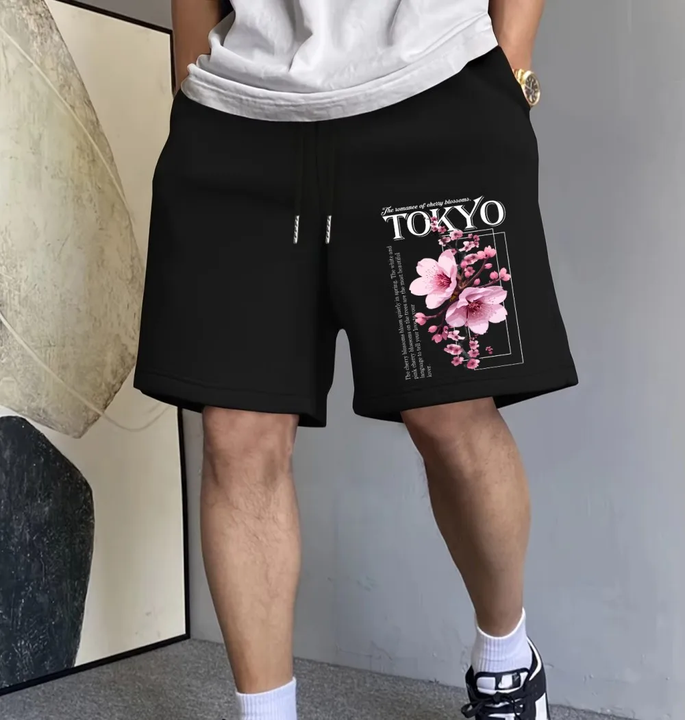 Tokyo Cherry Blossom Prints Pants Mens Summer High Waisted Wide Sporty Shorts Basics Oversized Shorts Casual Pocket Male Clothes
Tokyo Cherry Blossom Prints Pants Mens Summer High Waisted Wide Sporty Shorts Basics Oversized Shorts Casual Pocket Male Clothes