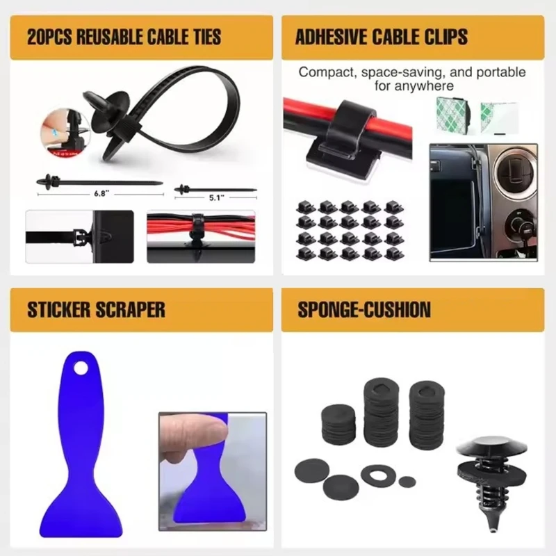 238Pcs Auto Sound Removal tool Set Scratch Resistant Designs Auto Repair Tool set for Auto Trim Door Panel Disassembly
238Pcs Auto Sound Removal tool Set Scratch Resistant Designs Auto Repair Tool set for Auto Trim Door Panel Disassembly