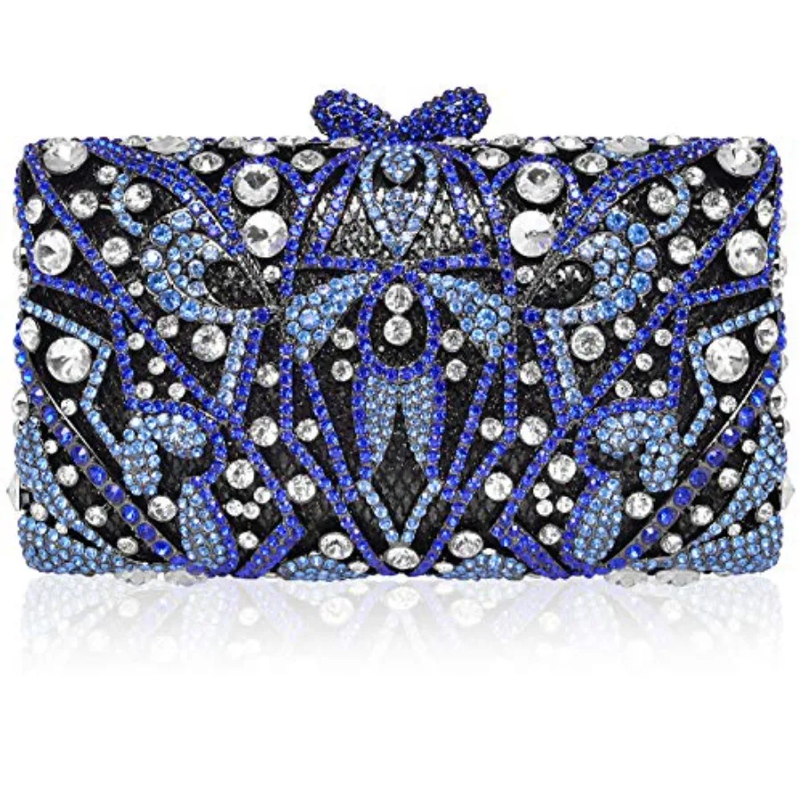 Luxury Crystal Clutch for Party and Wedding: Rhinestone-Embellished Evening Bag in Elegant Silver, Premium Acrylic Crystal, Spa
Luxury Crystal Clutch for Party and Wedding: Rhinestone-Embellished Evening Bag in Elegant Silver, Premium Acrylic Crystal, Spa