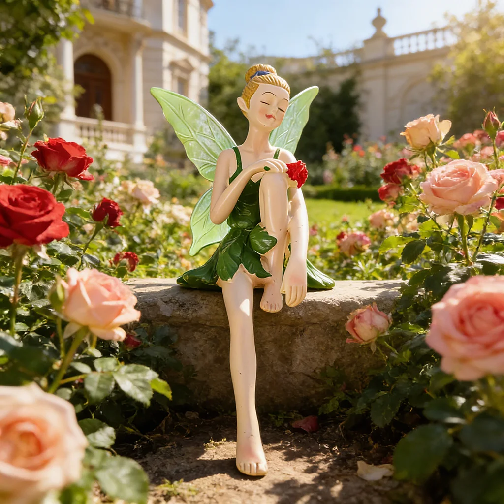 Fairy Elf Resin Statue, Angel Girl Figurine, Aesthetic Home Desktop Ornament, Garden Courtyard Art Decoration Gift
Fairy Elf Resin Statue, Angel Girl Figurine, Aesthetic Home Desktop Ornament, Garden Courtyard Art Decoration Gift