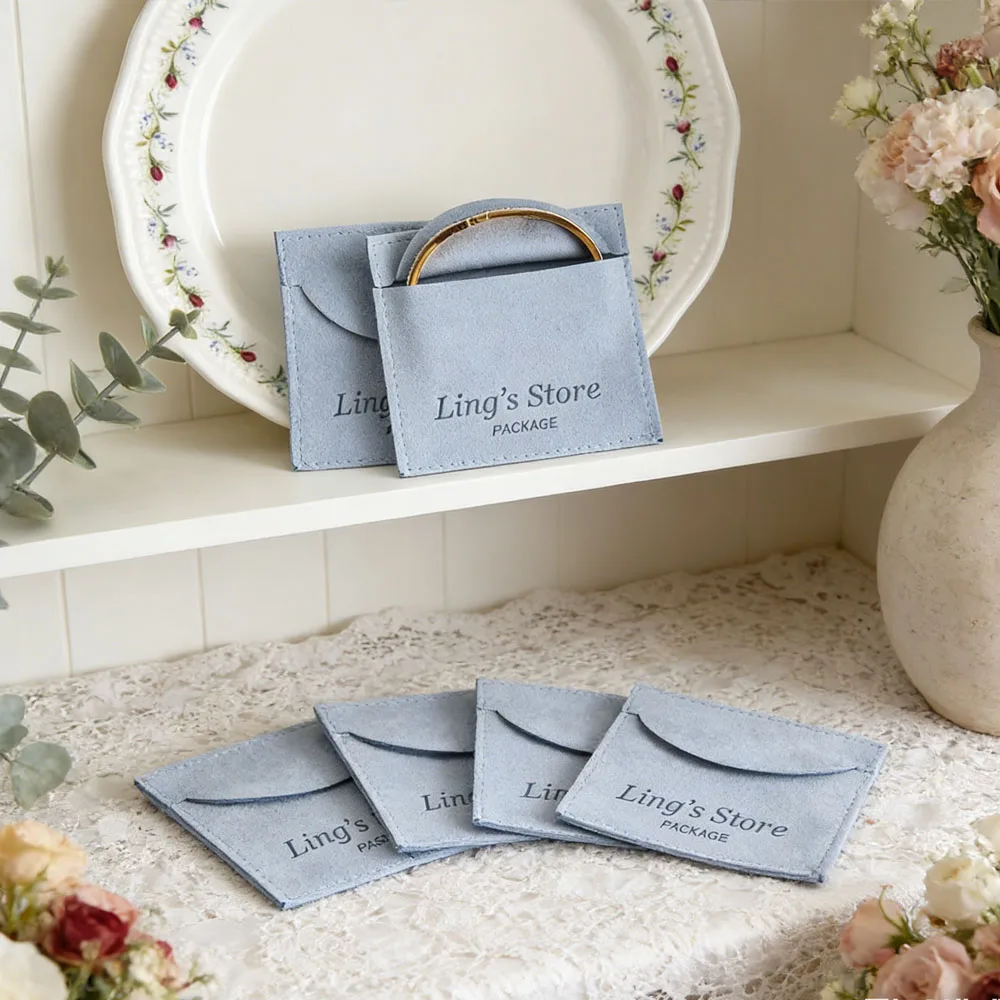 100Pcs Custom Logo Blue Microfiber Gift Small Bag Velvet Jewelry Necklace Rings Organizer Pouch Wedding Favor Candy Cosmetic Bag
100Pcs Custom Logo Blue Microfiber Gift Small Bag Velvet Jewelry Necklace Rings Organizer Pouch Wedding Favor Candy Cosmetic Bag