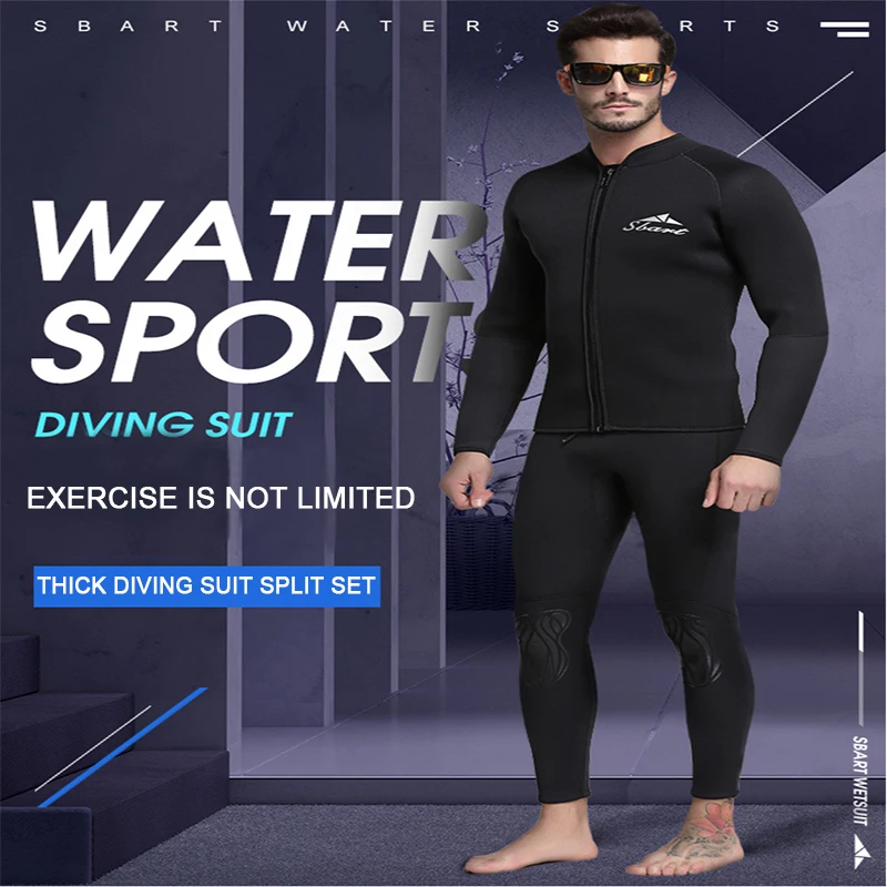 1.5mm Neoprene Diving Suit Women Men Split Warm Surfing Suit Long Sleeved Wet Suit Swimming Suit Cold Proof Full Set Wetsuit
1.5mm Neoprene Diving Suit Women Men Split Warm Surfing Suit Long Sleeved Wet Suit Swimming Suit Cold Proof Full Set Wetsuit