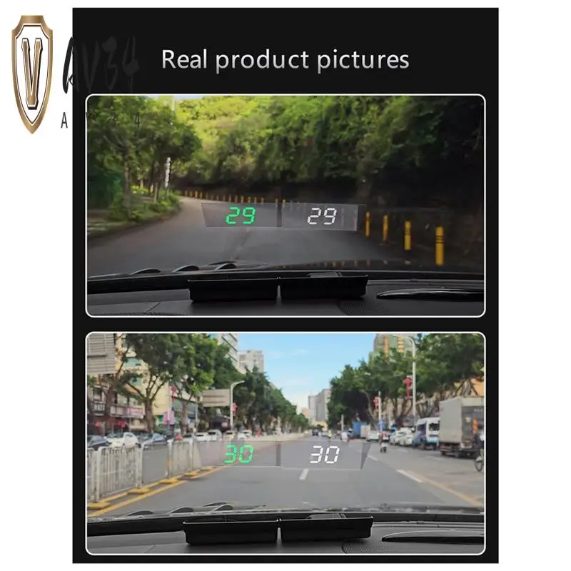 AV34-V9 Car Head-Up Display HUD Speedometer Display Windshield Projector KMH/MPH Automotive General Electronic Accessories
AV34-V9 Car Head-Up Display HUD Speedometer Display Windshield Projector KMH/MPH Automotive General Electronic Accessories
