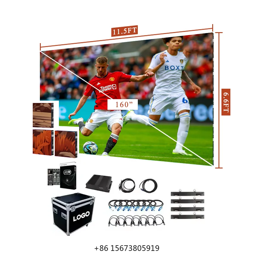 P3.91 Pantallas Led Screen Outdoor Waterproof DJ Events Curved Led Display Screen for World Football Matches
P3.91 Pantallas Led Screen Outdoor Waterproof DJ Events Curved Led Display Screen for World Football Matches