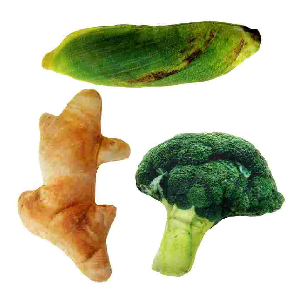 3PCS Creative Bite Resistant Toy Funny Squeaky Chew Toy Adorable Vegetables Shape Stuffed Plush Toys Pet Supplies (Cauliflower,
3PCS Creative Bite Resistant Toy Funny Squeaky Chew Toy Adorable Vegetables Shape Stuffed Plush Toys Pet Supplies (Cauliflower,
