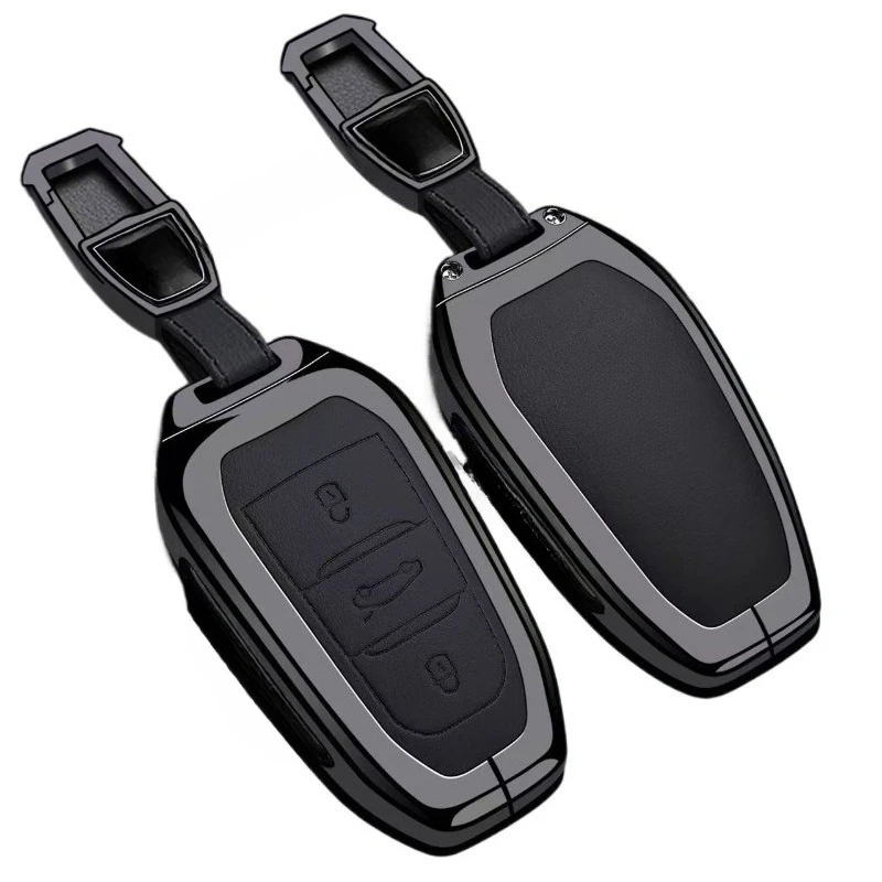 Zinc Alloy Key Fob Cover for Peugeot 408X/408/508L/4008/5008/2008/301, Heavy Duty Metal Protective Case Shell with Keychain
Zinc Alloy Key Fob Cover for Peugeot 408X/408/508L/4008/5008/2008/301, Heavy Duty Metal Protective Case Shell with Keychain