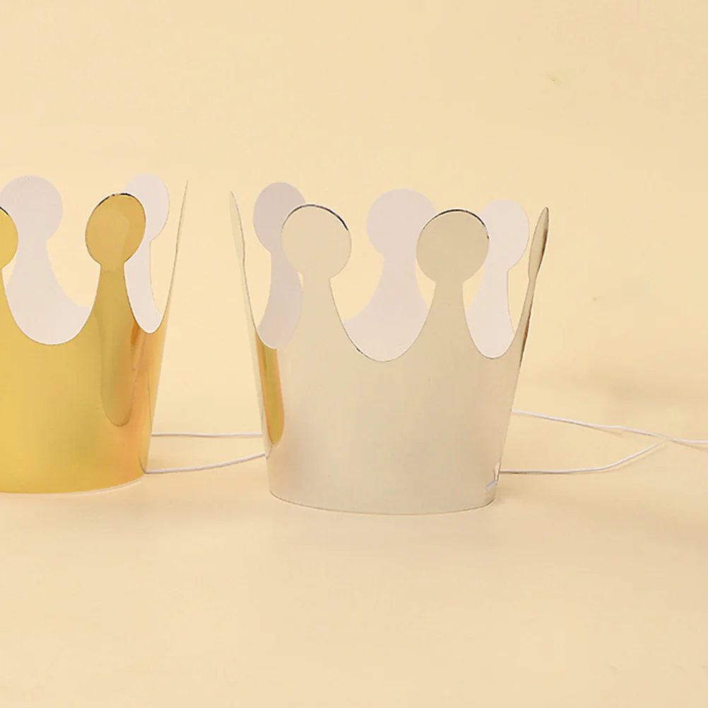 20 Pcs Baby Bonnet Birthday Hat Paper Hats Crowns for Kids to Decorate Props Silver Toddler Child
20 Pcs Baby Bonnet Birthday Hat Paper Hats Crowns for Kids to Decorate Props Silver Toddler Child