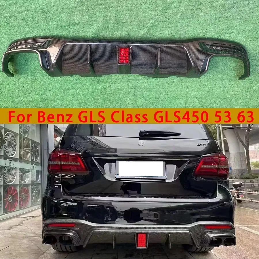 For Mercedes Benz GLS Class W166 GLS53 63 Carbon Fiber Back lip Diffuser Car Rear Bumper Diffuser Rear Splitters Spoiler Body Ki
For Mercedes Benz GLS Class W166 GLS53 63 Carbon Fiber Back lip Diffuser Car Rear Bumper Diffuser Rear Splitters Spoiler Body Ki