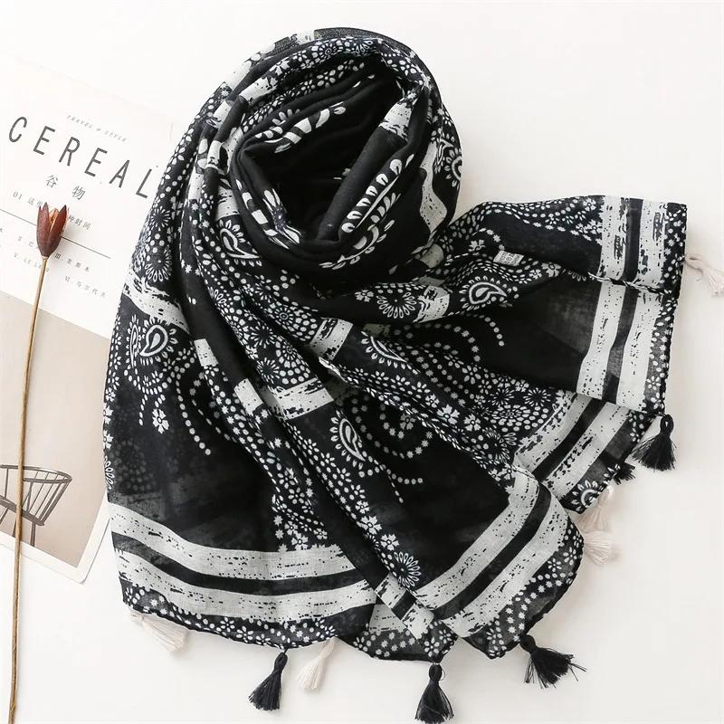 Роскошные модные женские шарфы KYQIAO, мексиканский стиль, этнический длинный черный шарф, хиджаб с принтом пейсли, женский головной шарф
Роскошные модные женские шарфы KYQIAO, мексиканский стиль, этнический длинный черный шарф, хиджаб с принтом пейсли, женский головной шарф