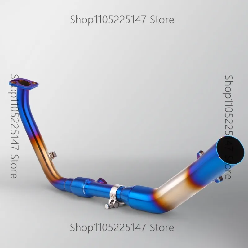 Motorcycle exhaust pipe modification, suitable for MT15/R15 4V dioxy stainless steel front section 2017-2024
Motorcycle exhaust pipe modification, suitable for MT15/R15 4V dioxy stainless steel front section 2017-2024
