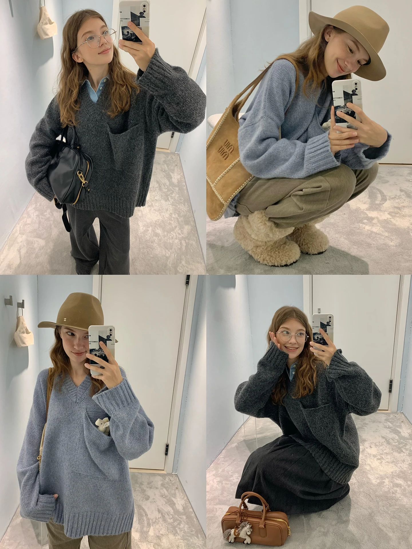 Свободный вязаный шерстяной свитер V-Ne Long Sve, женский повседневный трикотаж Kernel Cosmos Winter Faion Fce-Like
Свободный вязаный шерстяной свитер V-Ne Long Sve, женский повседневный трикотаж Kernel Cosmos Winter Faion Fce-Like