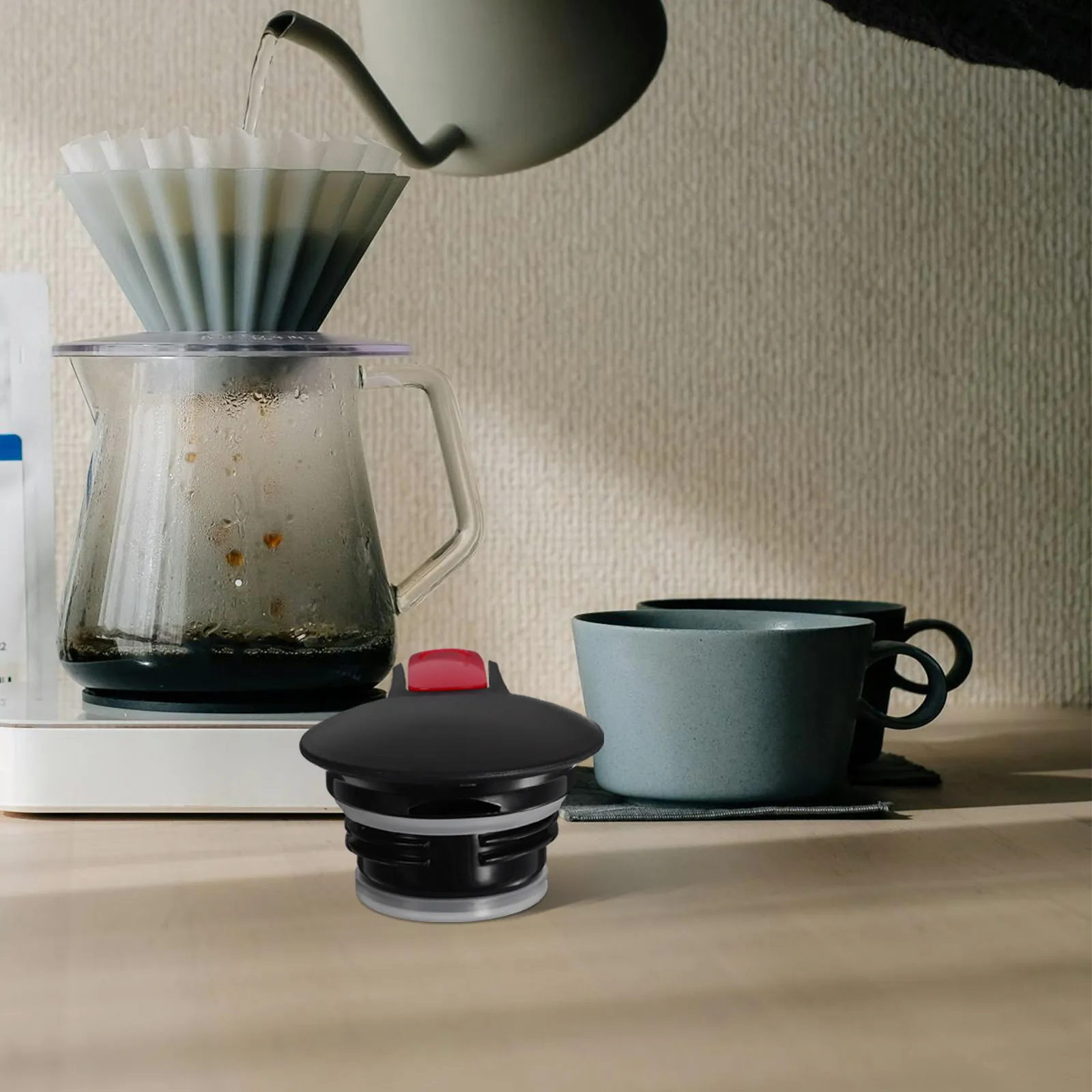 Black Red Coffee Carafe Lid Replacement Thermal Coffee Kettle Cover Secure Seal Heat Protection Home Restaurant Accessory
Black Red Coffee Carafe Lid Replacement Thermal Coffee Kettle Cover Secure Seal Heat Protection Home Restaurant Accessory
