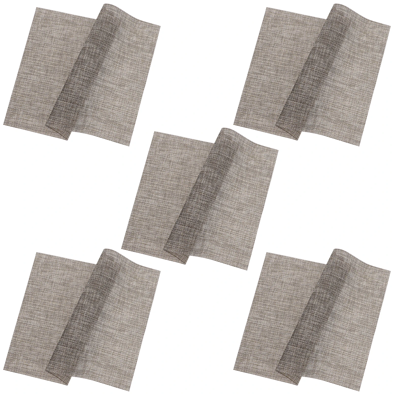 6pcs Non-slip Coaster Heat Resistant PVC Polyester Dining Table Placemats Gray White Kitchen Bar Decor Cup Mat
6pcs Non-slip Coaster Heat Resistant PVC Polyester Dining Table Placemats Gray White Kitchen Bar Decor Cup Mat