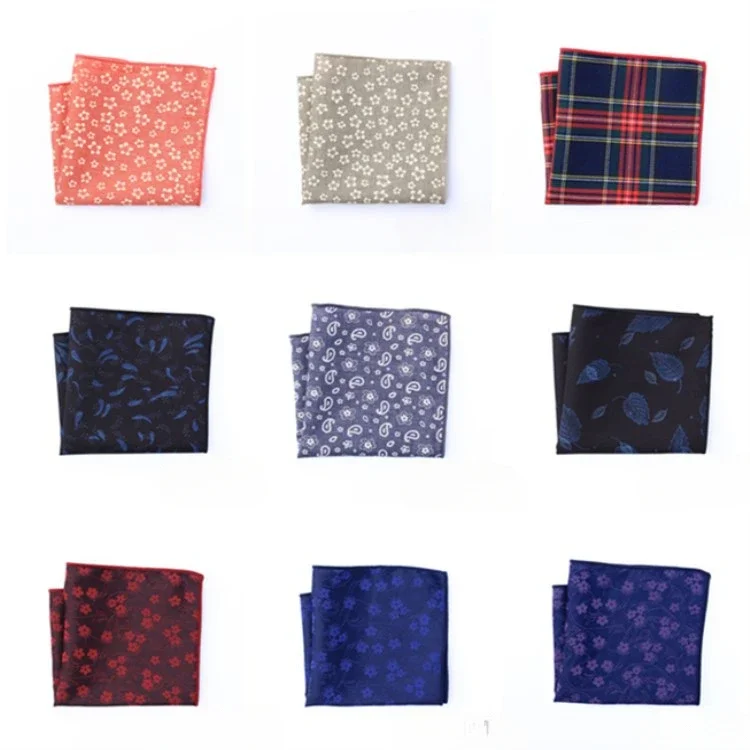 New Style Classic Pocket Square 23CM Flower Cotton Hanky Fit Best Man Wedding Party Dress Handkerchiefs Valentine's Day Gift
New Style Classic Pocket Square 23CM Flower Cotton Hanky Fit Best Man Wedding Party Dress Handkerchiefs Valentine's Day Gift