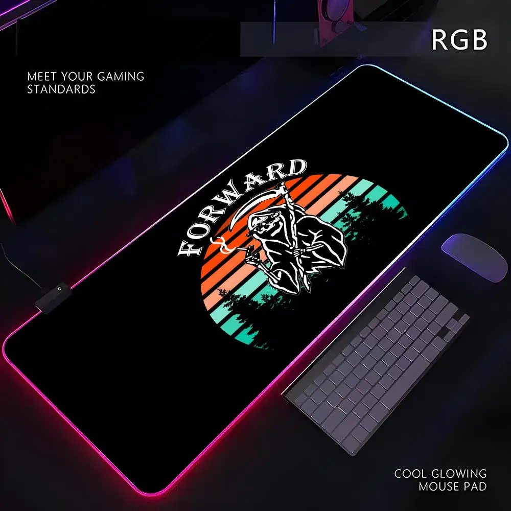 Forward Observations Group Mouse Pad RGB Gamer LED Light Mouse Mat Peripherals Mousepad Computer Desk Mat XL Mice Keyboard Carpe
Forward Observations Group Mouse Pad RGB Gamer LED Light Mouse Mat Peripherals Mousepad Computer Desk Mat XL Mice Keyboard Carpe