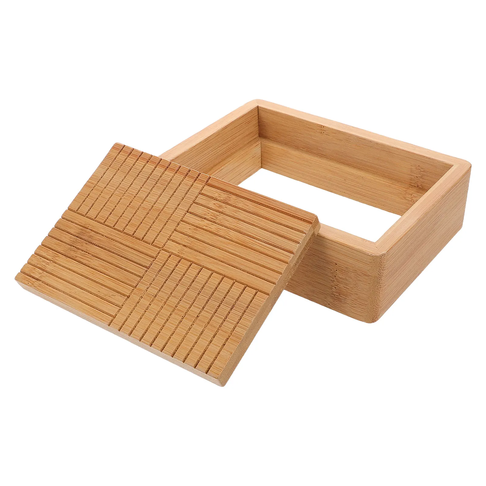 Bamboo Soap Box Rustic Dish Large Rectangular Design Draining Structure Bathroom Kitchen Holder Long Lasting Durability
Bamboo Soap Box Rustic Dish Large Rectangular Design Draining Structure Bathroom Kitchen Holder Long Lasting Durability