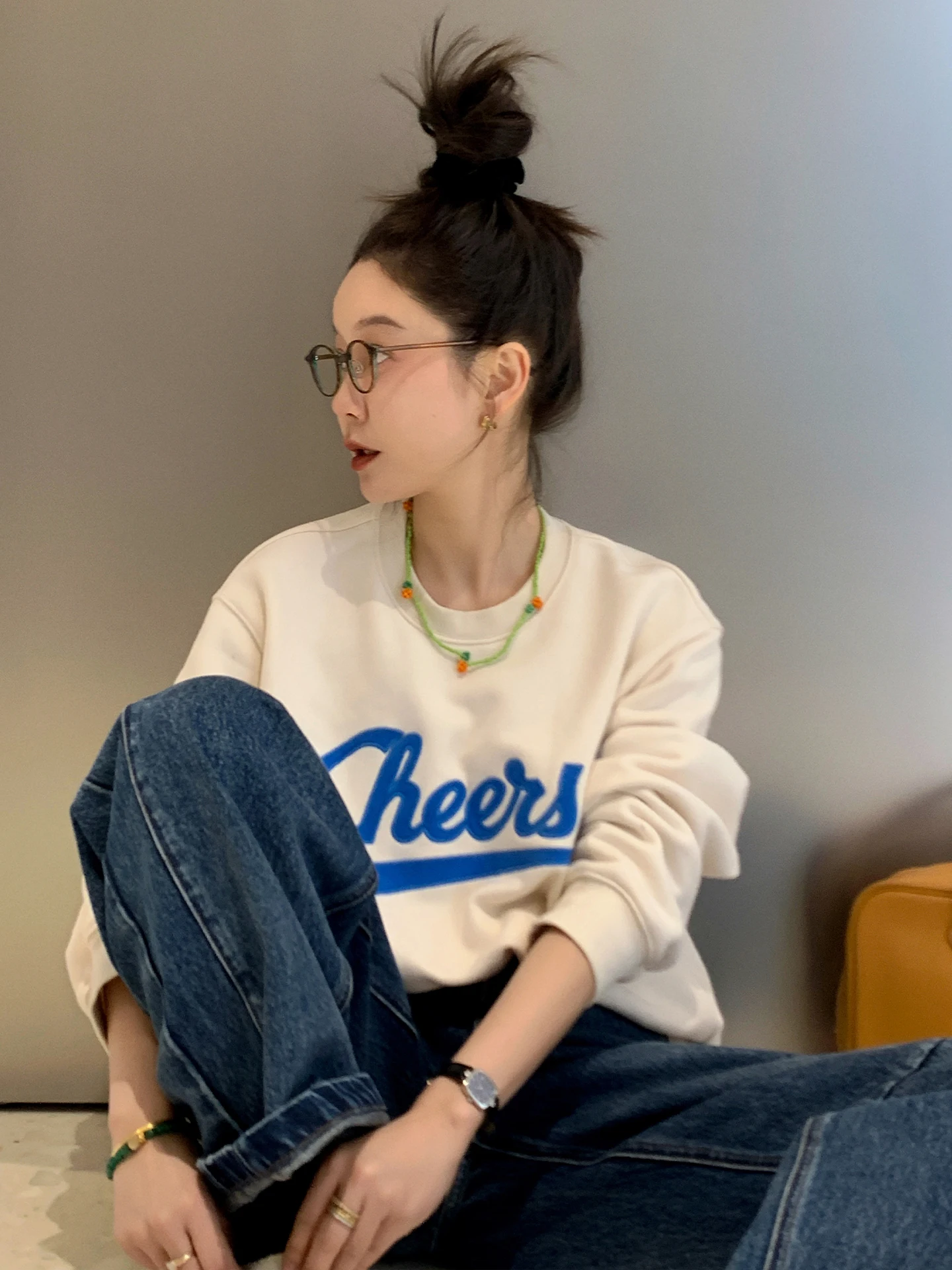 Libelina Sisy Women's Pullover Hoodie Cotton Embroidered Patch Casual Long Sve round Ne Versatile Comfortable Spring Autumn
Libelina Sisy Women's Pullover Hoodie Cotton Embroidered Patch Casual Long Sve round Ne Versatile Comfortable Spring Autumn