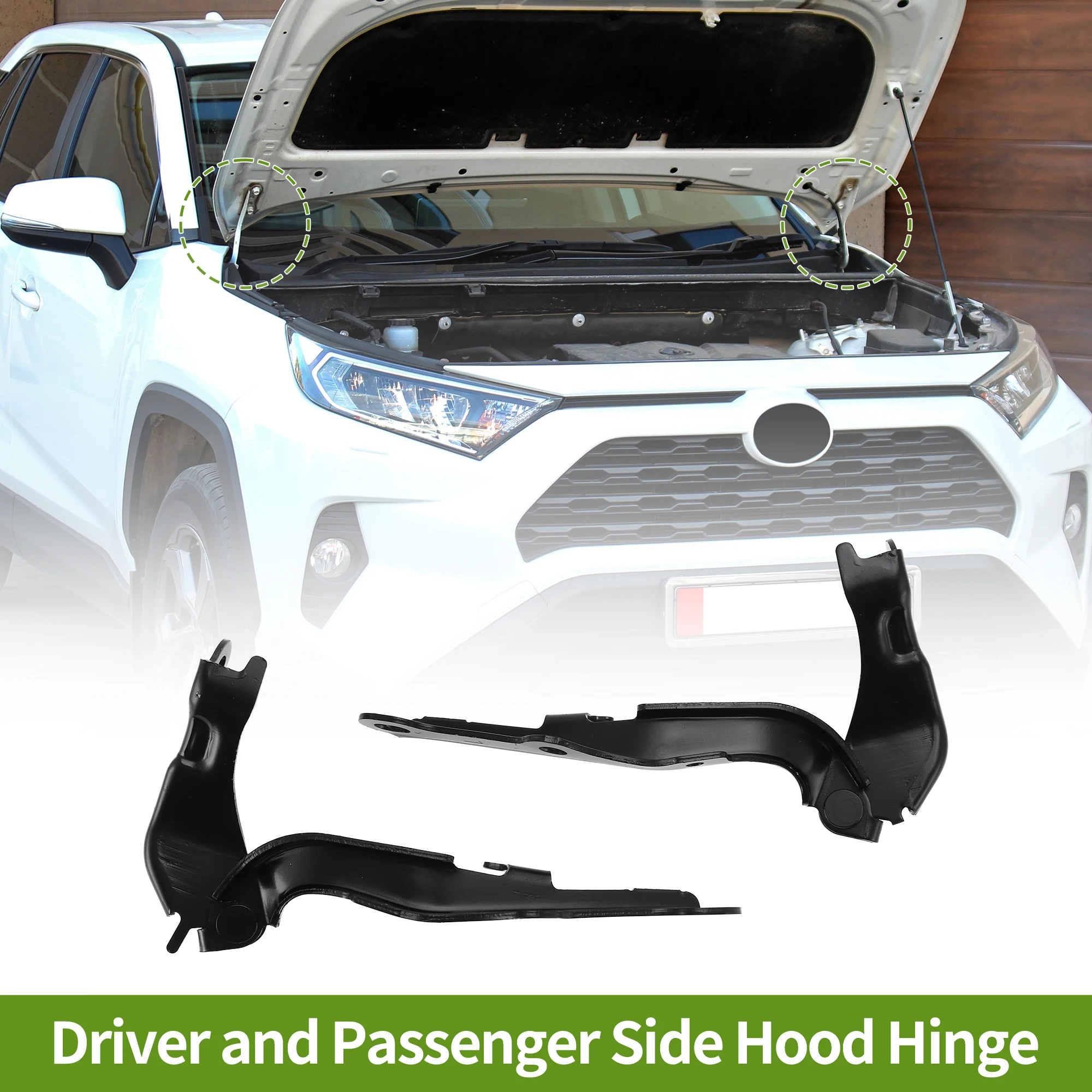 Петли капота автомобиля X Autohaux для Toyota 4Runner 2003-2006 для Lexus RX300 1999-2003, кронштейн передней капота, номер 5341048020 1 пара 
Петли капота автомобиля X Autohaux для Toyota 4Runner 2003-2006 для Lexus RX300 1999-2003, кронштейн передней капота, номер 5341048020 1 пара