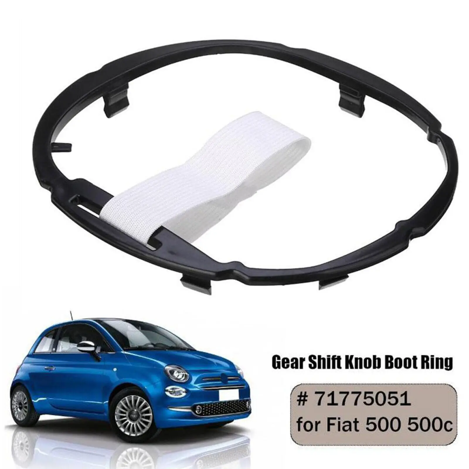 1Pc Gear Shift Collars Gear Stick Lever Gaiter Boot Retaining Ring Lugs For Fiat 500 500c OE#71775051 Interior Accessories
1Pc Gear Shift Collars Gear Stick Lever Gaiter Boot Retaining Ring Lugs For Fiat 500 500c OE#71775051 Interior Accessories
