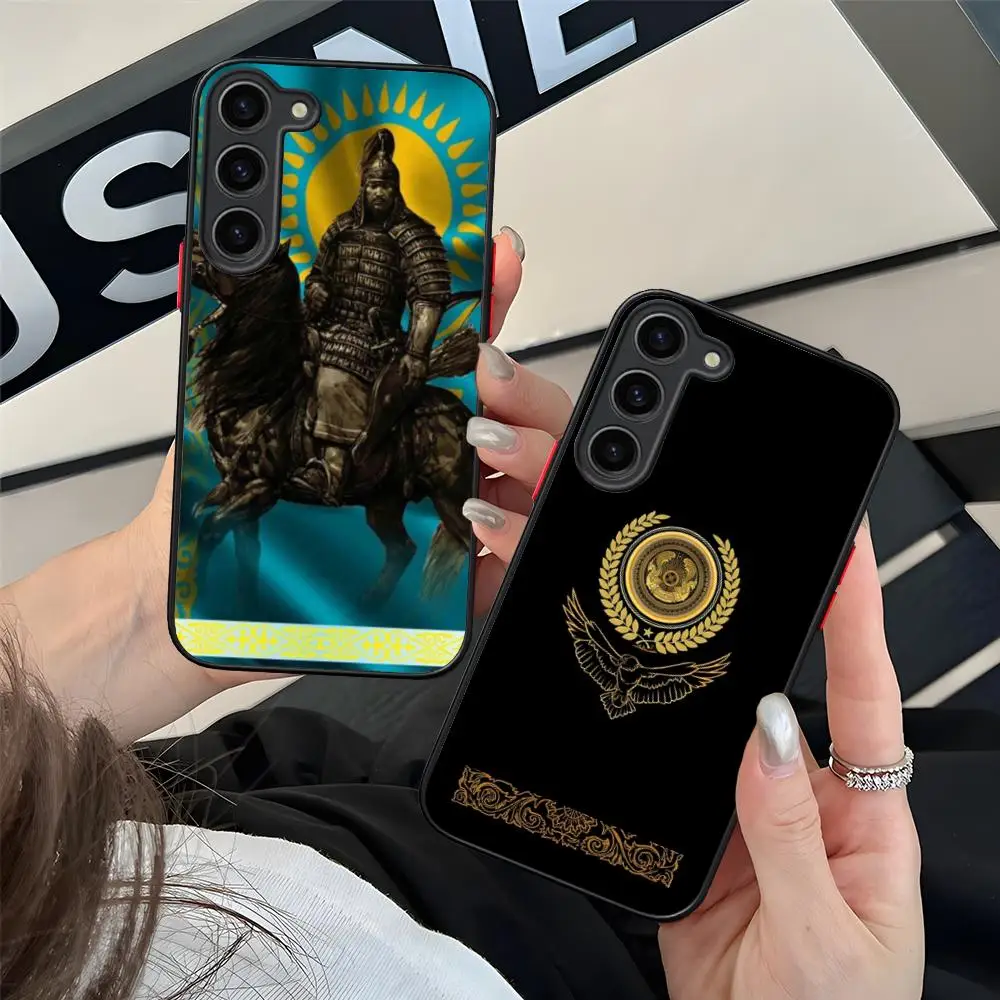 Чехол для мобильного телефона с флагом Казахстана для Samsung Galaxy S25 S24 S23 S22 S21 Plus FE, ультра красочный силиконовый чехол, роскошный
Чехол для мобильного телефона с флагом Казахстана для Samsung Galaxy S25 S24 S23 S22 S21 Plus FE, ультра красочный силиконовый чехол, роскошный