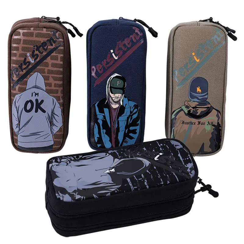 Large Capacity Canvas Pencil Case Stationery School Supplies Office Pouch Desk Storage Bag Students Pen Case Bags Box
Large Capacity Canvas Pencil Case Stationery School Supplies Office Pouch Desk Storage Bag Students Pen Case Bags Box