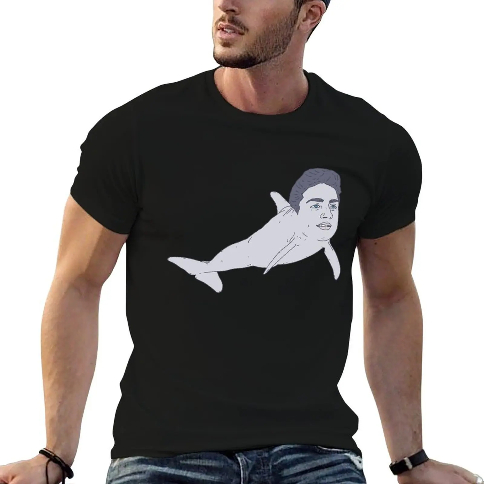 Danny Gonzalez - Dolphin Man - Canny Valley T-Shirt man t shirt heavy cotton cotton t shirts man 100% t shirt luxury T-shirt
Danny Gonzalez - Dolphin Man - Canny Valley T-Shirt man t shirt heavy cotton cotton t shirts man 100% t shirt luxury T-shirt